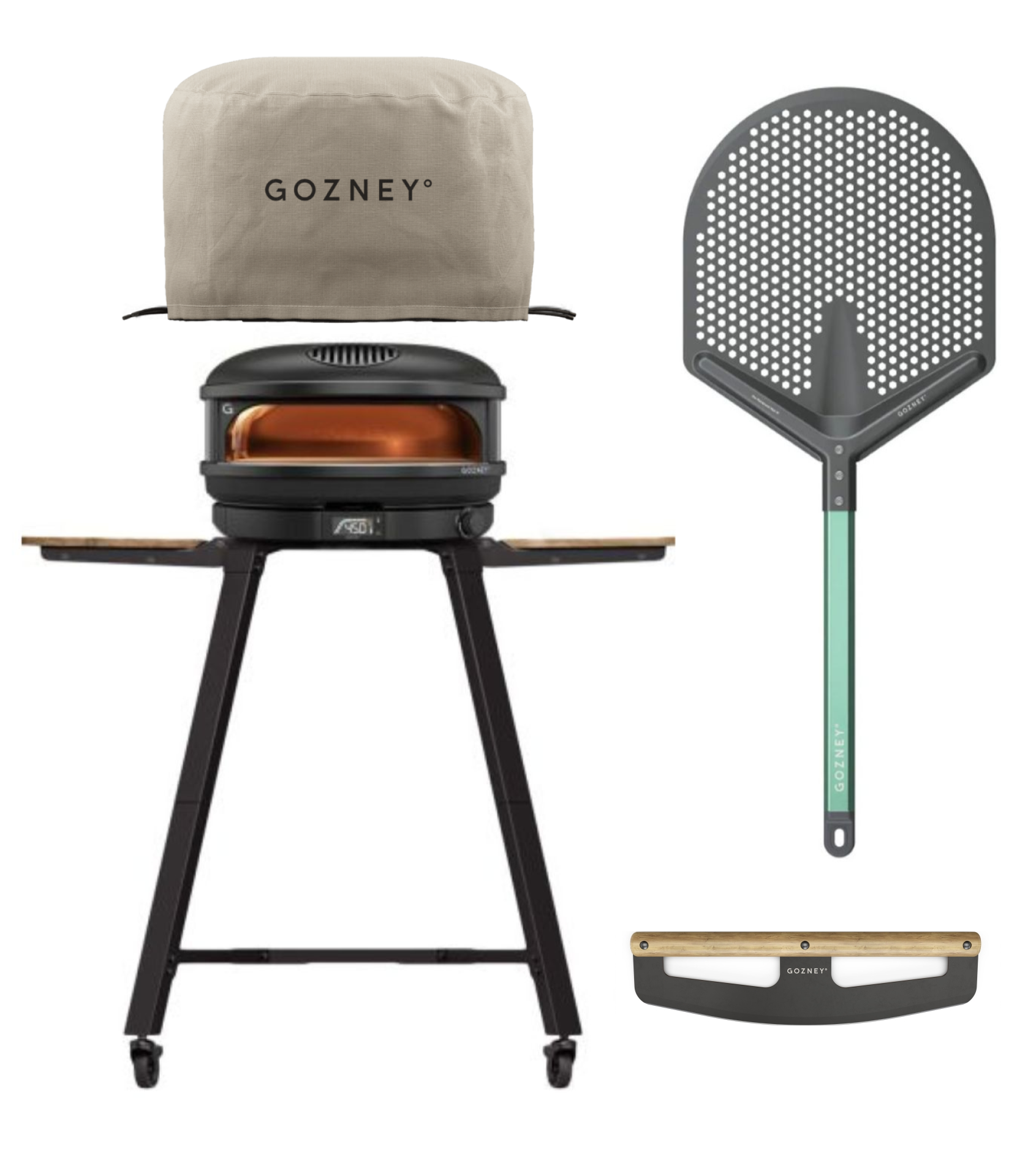 Gozney° Arc XL Pizzaofen-Bundle mit Stand »Off Black« (5-tlg.)